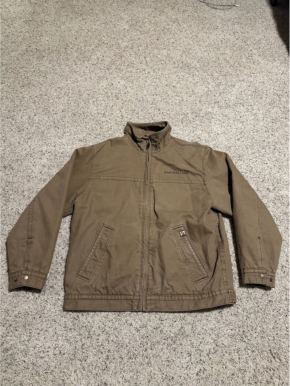 Dri-Duck NMC Wollard Brown Work Jacket Size Large